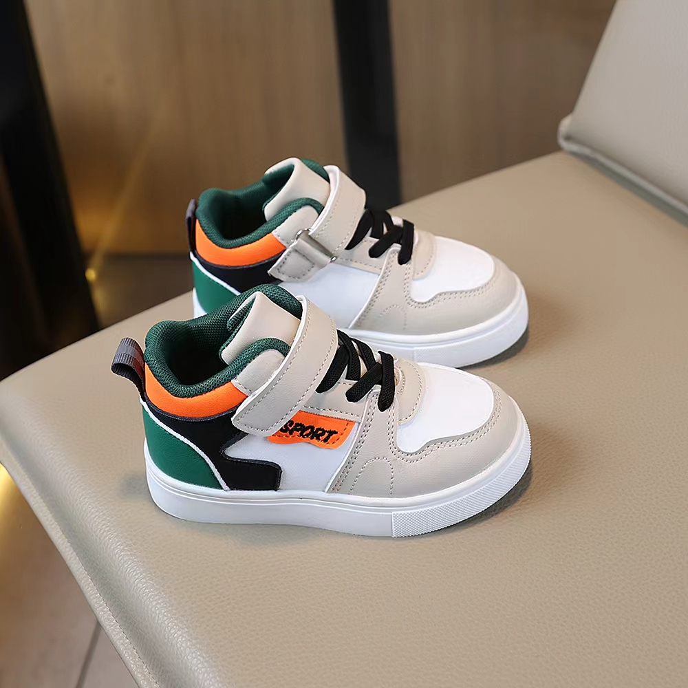 Sneaker Zone - COMFY KIDS 어린이용 3-8세 그레이 멀티
