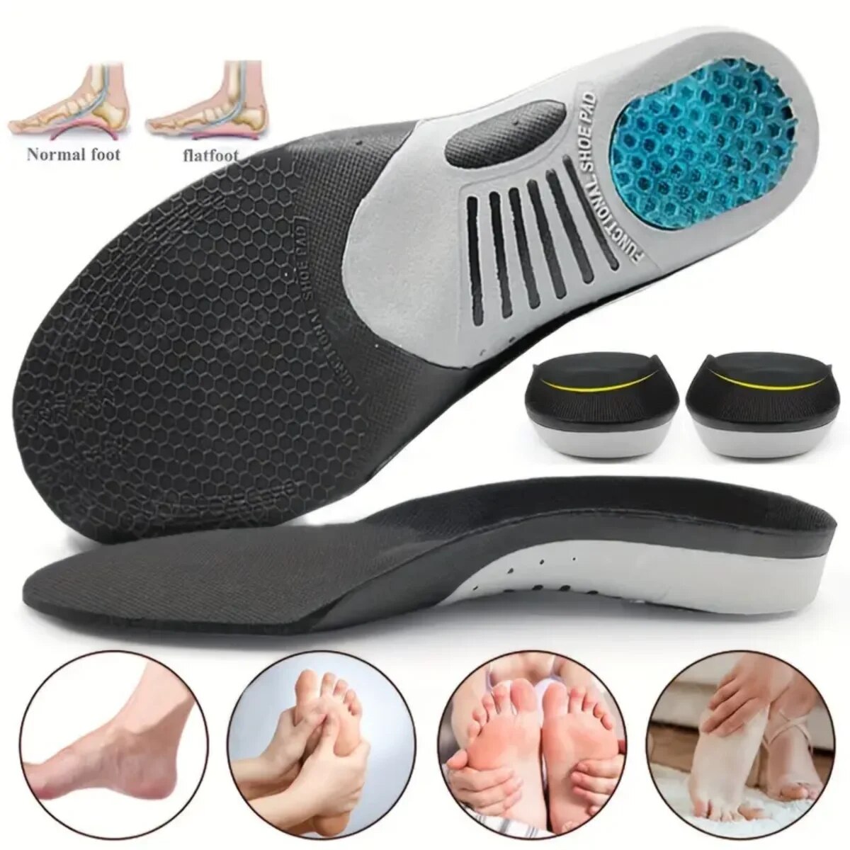 The Sneaker Care - 정형외과 깔창 평발 건강 밑창 패드,