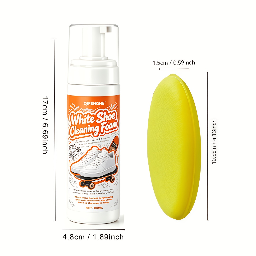 휴대용 무세척 화이트 슈즈 클리너 폼, 스니커즈, 가죽 - The Sneaker Care 리뷰 및 가격