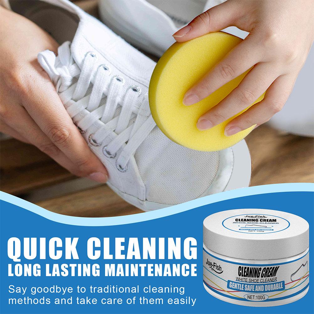 흰색 신발 청소 크림 얼룩 제거제 신발 미백 신발 운동 - Sneaker Cleaner 리뷰 및 가격
