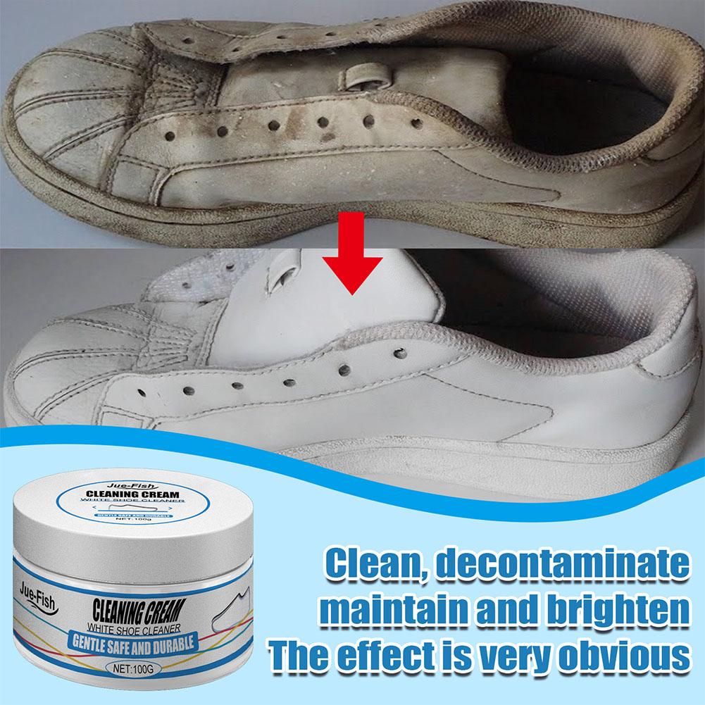 흰색 신발 청소 크림 얼룩 제거제 신발 미백 신발 운동 - Sneaker Cleaner 리뷰 및 가격