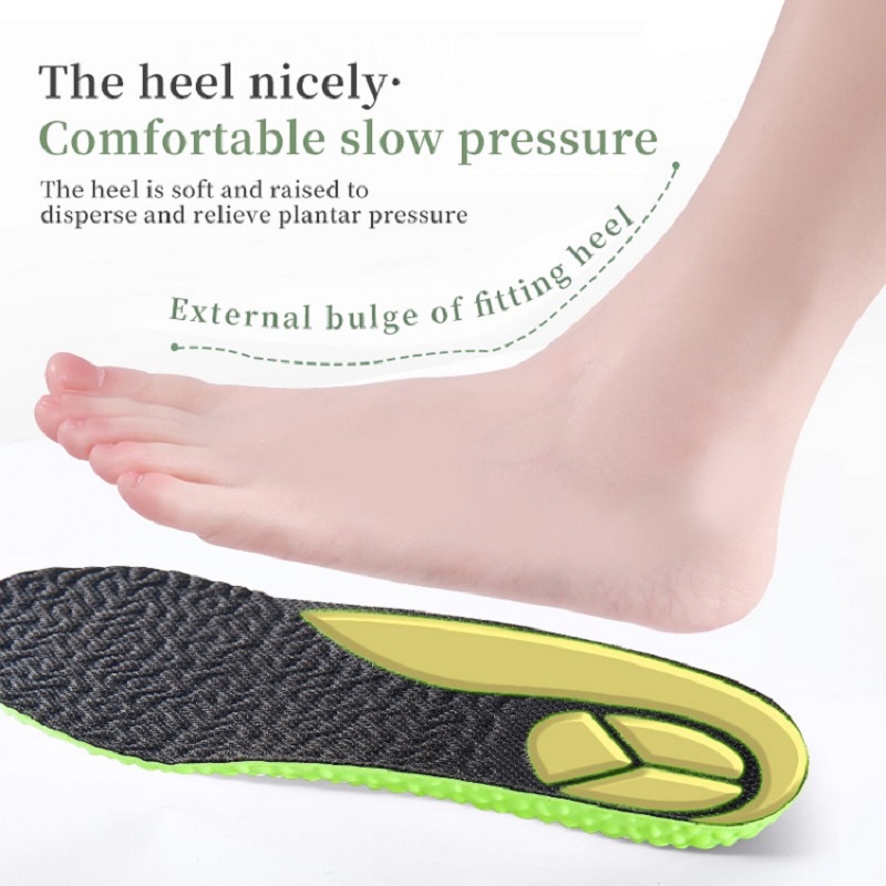 스포츠 충격 흡수 깔창 녹색 PU 메모리 폼, 통기성  - The Sneaker Care 리뷰 및 가격