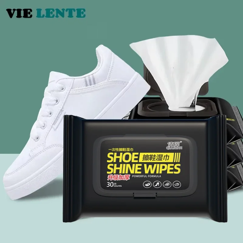 12-60Pcs 일회용 신발 깨끗한 물티슈 휴대용 흰색 - The Sneaker Care 리뷰 및 가격