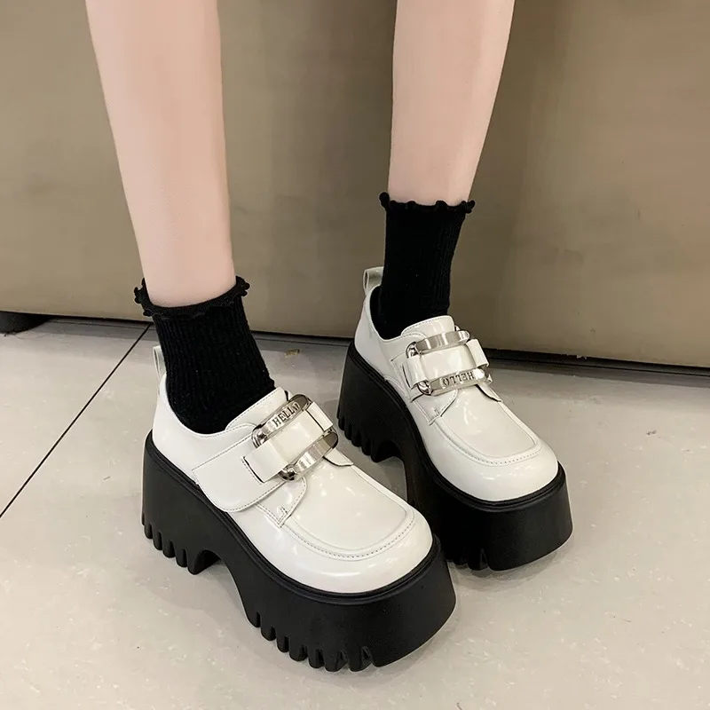여성용 하이 플랫폼 웨지 캐주얼 신발, 8cm 힐, 방 - Leather Sneaker Care Kit 리뷰 및 가격
