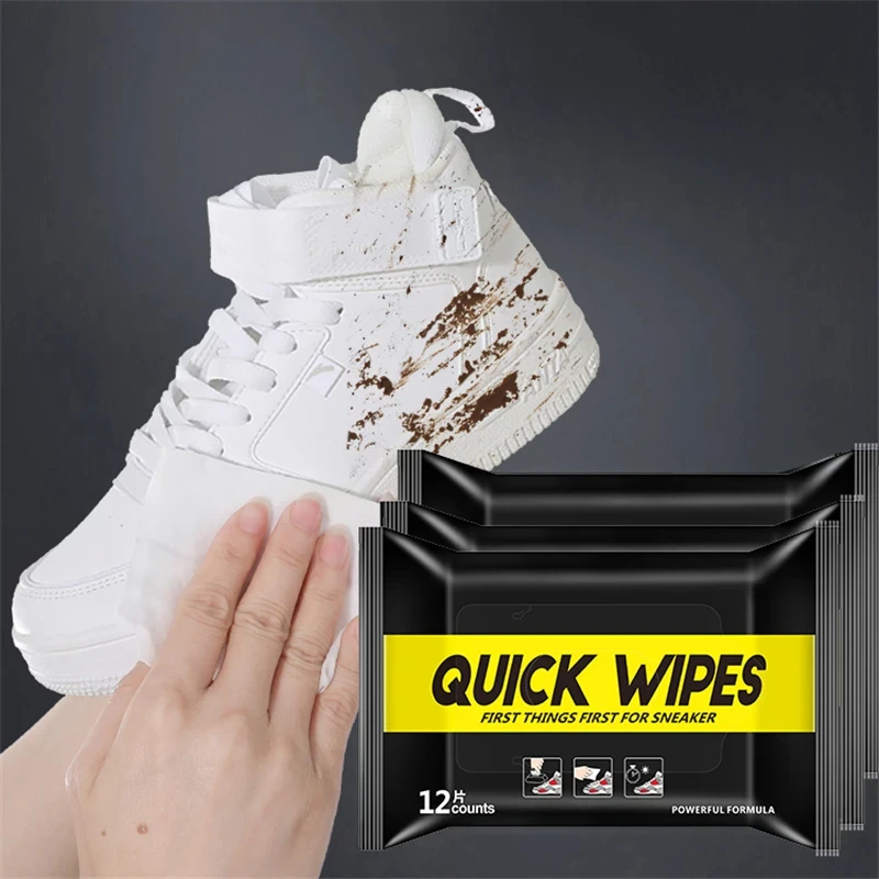 12Pcs/30Pcs 일회용 신발 깨끗한 물티슈 휴대용 - The Sneaker Care 리뷰 및 가격