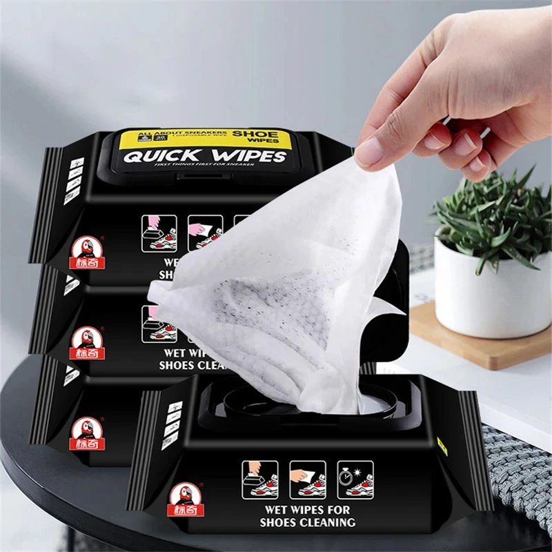 12Pcs/30Pcs 일회용 신발 깨끗한 물티슈 휴대용 - The Sneaker Care 리뷰 및 가격